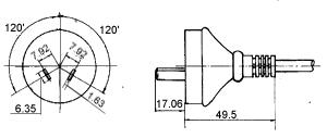 <a href='http://www.fonida.com' target='_blank'><a href='http://www.fonida.com' target='_blank'>电源适配器</a></a>插头