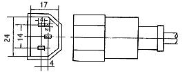 <a href='http://www.fonida.com' target='_blank'><a href='http://www.fonida.com' target='_blank'>电源适配器</a></a>插头图纸